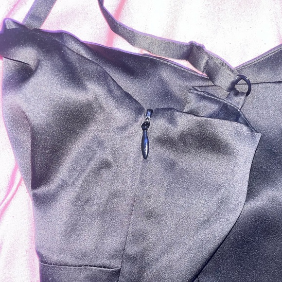 Midi black dress - Picture 2 of 3